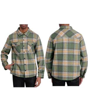 NWT Dakine Men's Shirt Snap Closure Jacket, Green